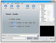 Amond FLV to WMV/MPEG/MOV/AVI/iPod/PSP/3GP/MP4/Zune Converter screenshot